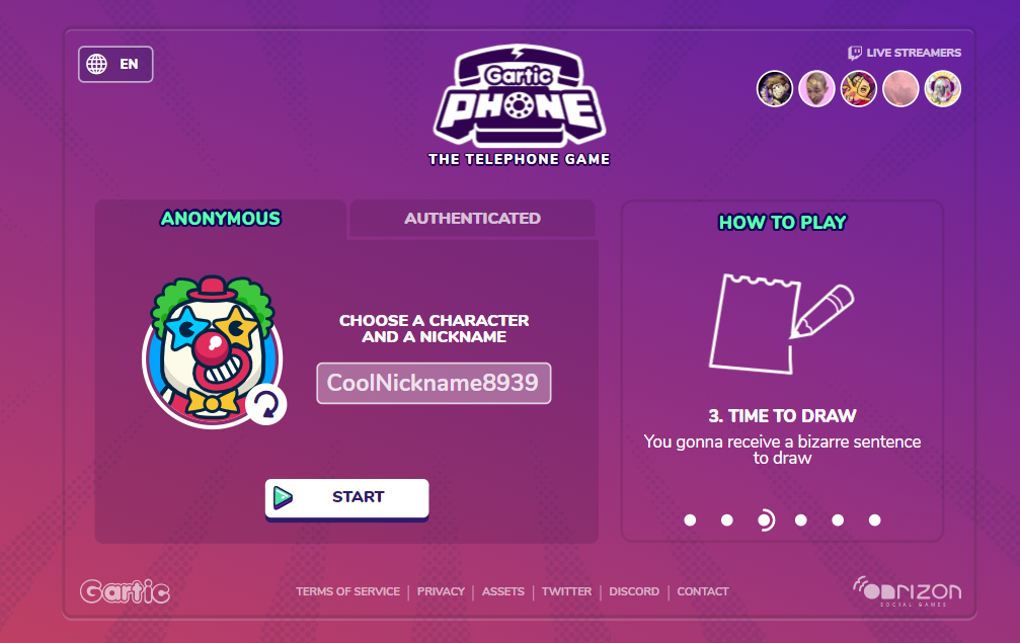 Gartic Phone Online